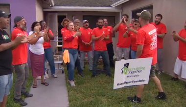 Home Depot Foundation, Rebuilding Together Miami-Dade revamp South Florida veteran’s home - WSVN 7News | Miami News, Weather, Sports