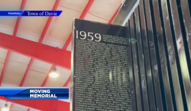 Heroes Welcome Home parade brings moving replica of Vietnam Veterans Memorial Wall to Broward - WSVN 7News | Miami News, Weather, Sports