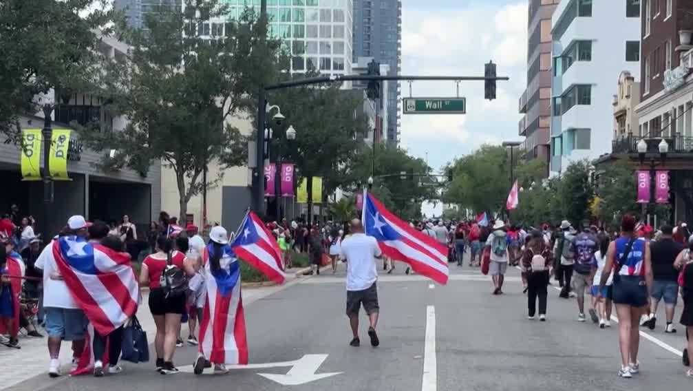 Puerto Rican pride fills downtown Orlando for 10th annual parade