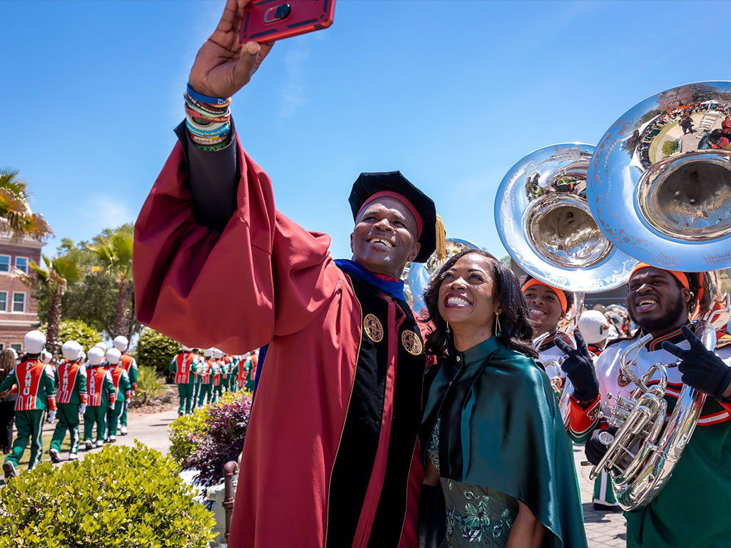 Dr. Shelby Chipman and President Johnson