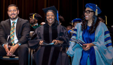 Chancellor Rodrigues and Senator Osgood