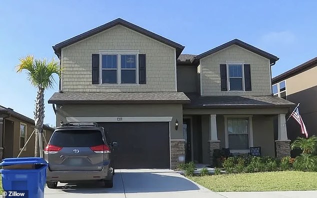 On Zillow, the Daily Mail found dozens of properties in Florida's Hillsborough area around the four-figure mark, with a three-bedroom property (pictured) up for auction with a $5,000 starting price