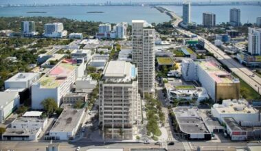 Chipperfield reveals plans for white terracotta towers in Miami
