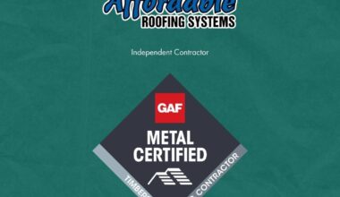 Affordable Roofing Systems Features GAF TimberSteel™ Metal Roofing System for Tampa High-Wind Protection