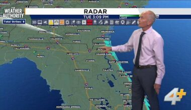 Limited showers today, but that might not be the case later this week