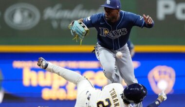 Brewers rally for 6-2 win over Tampa Bay to spoil McClanahan's first game appearance since 2023