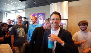 James Fishback draws hundreds to late-night campaign rally at Orlando Taco Bell
