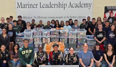Lee County JROTC Cadets rally to fight hunger, raise more than 15,000 pounds of food - FORT MYERS