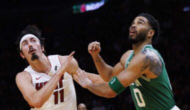 Heat’s defensive struggles continue in home loss to Celtics