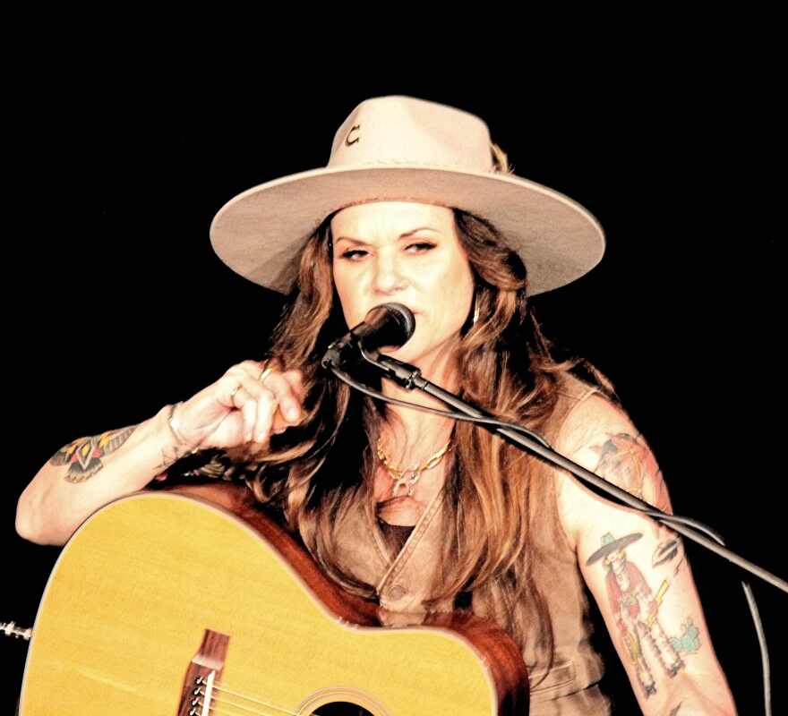 Singer-songwriter Shelly Fairchild performs during 'Song & Story' concert March 26 at the Alliance for the Arts.
