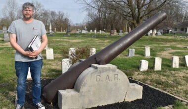 Chad Boehlke has worked to get headstones for six Black Civil War veterans' unmarked graves at East Cemetery. 
