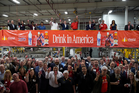 Coca-Cola Beverages Florida Unveils America250 Commemorative Cans