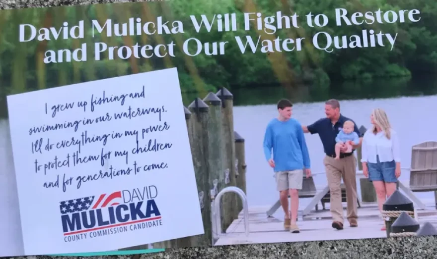 A 2024 campaign mailer for then-candidate David Mulicka.
