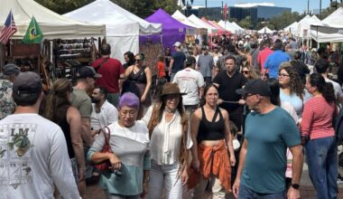 Spring Fiesta in the Park happens in Lake Eola Park all weekend long