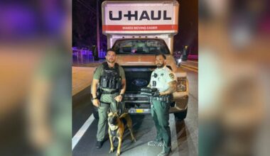 U-Haul driver found with over 5 pounds of cocaine during traffic stop: HCSO