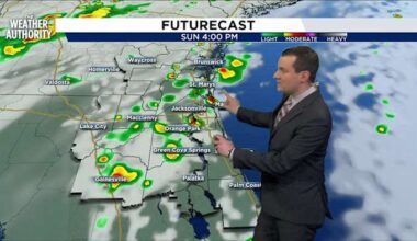 Meteorologist Chris Holtzman has your Saturday evening forecast