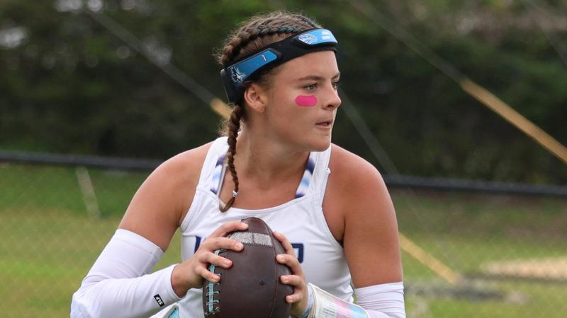 No. 2 Flag Football Wins Seventh Straight over No. 5 STU, 40-2