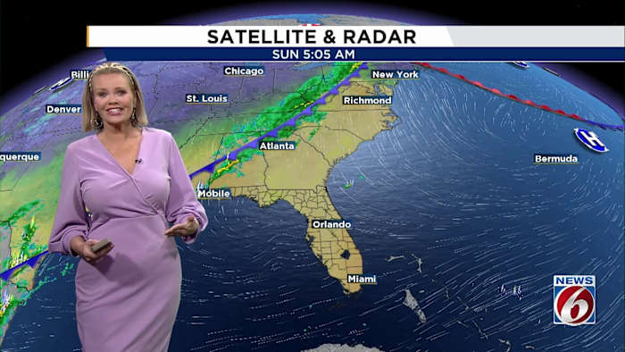 Dry Start to Easter Sunday, Then Tracking Rainy Week