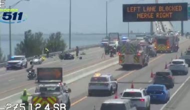 Fatal accident closes Northbound Skyway Bridge: FHP