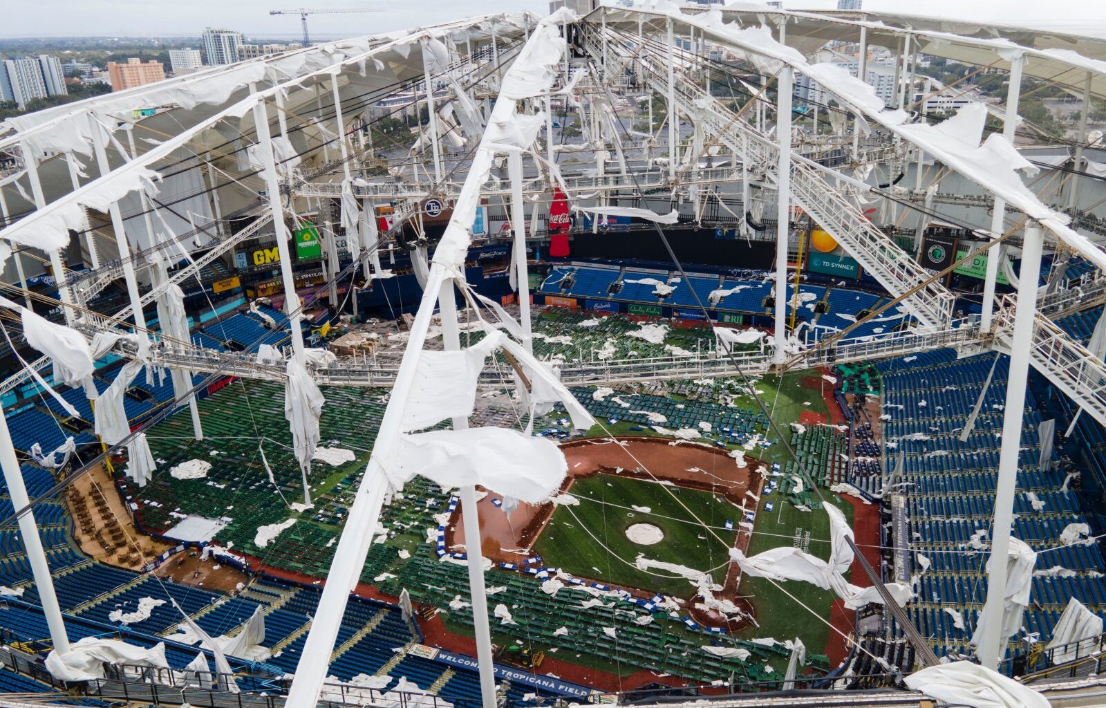 Rays are eager to return to Tropicana Field for the first game since hurricane damaged the roof – Winnipeg Free Press