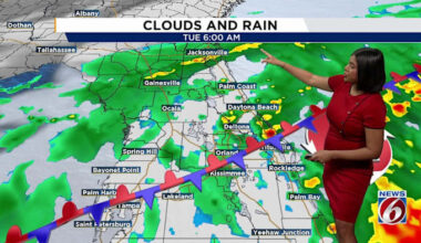Heavy rain expected early this week across Central Florida. Here’s the timing: