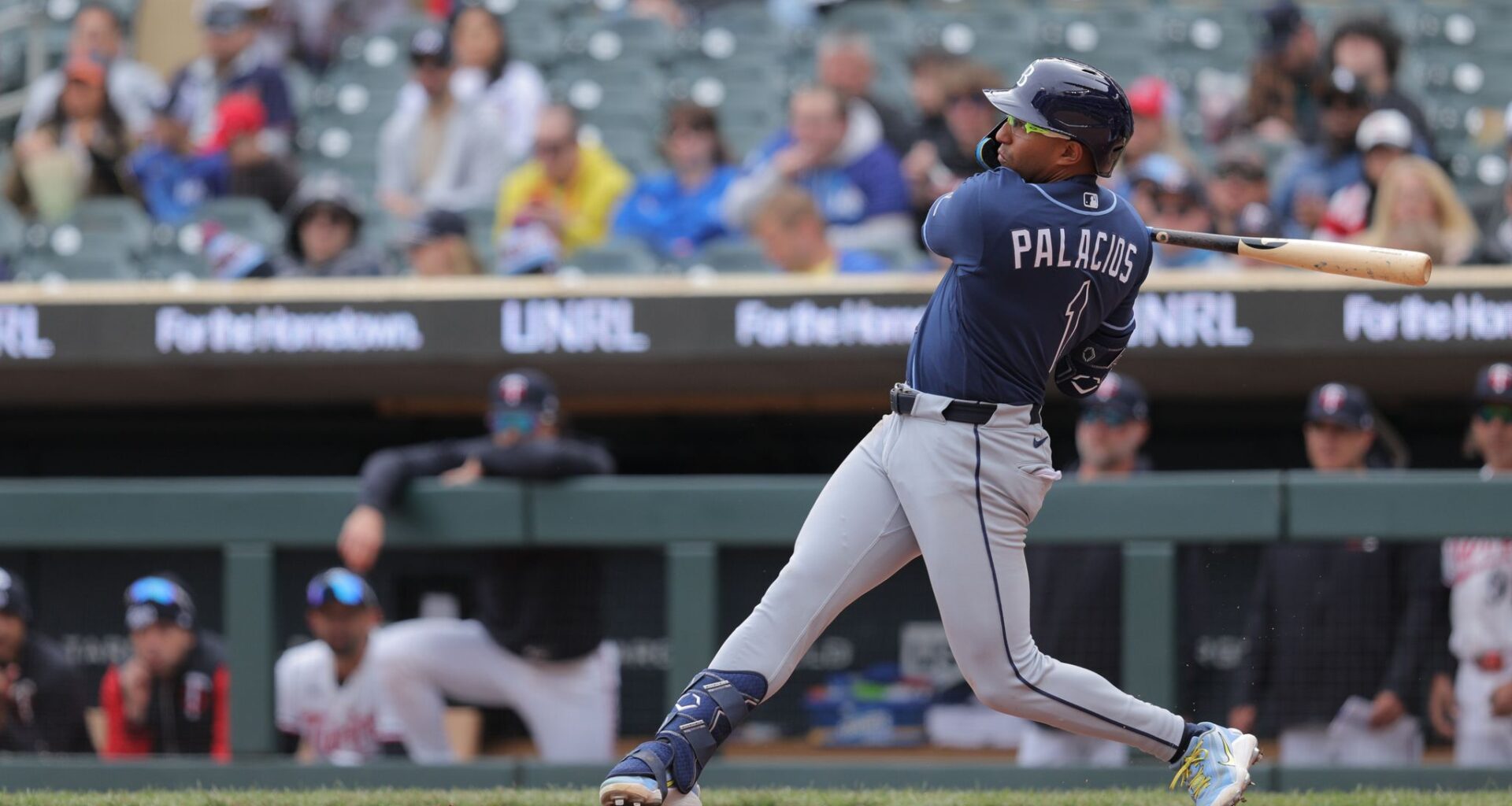 Richie Palacios hits 2-run homer in 10th inning to lift Rays over Twins 4-1