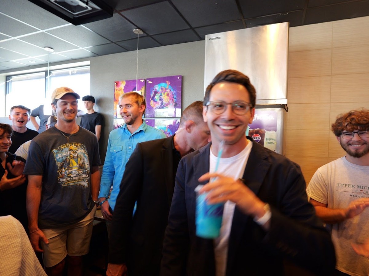James Fishback draws hundreds to late-night campaign rally at Orlando Taco Bell