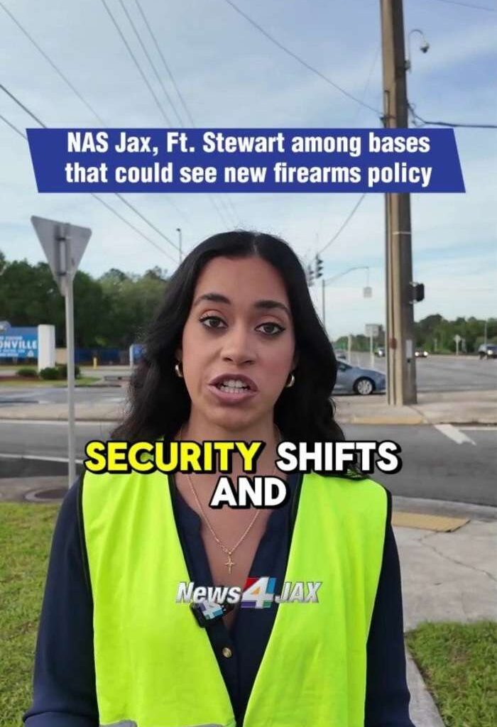 NAS Jacksonville, Fort Stewart among bases that could see new firearms policy
