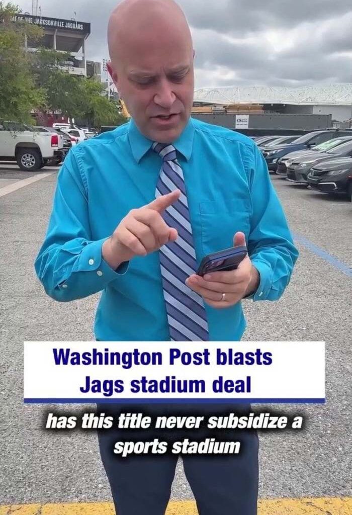 Washington Post Editorial Board blasts Jaguars stadium deal after Orlando announcement