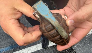 Cape Coral Police on Tuesday, April 7, 2026, announced that an individual attempted to turn in what appeared to be an old grenade they had found for disposal.