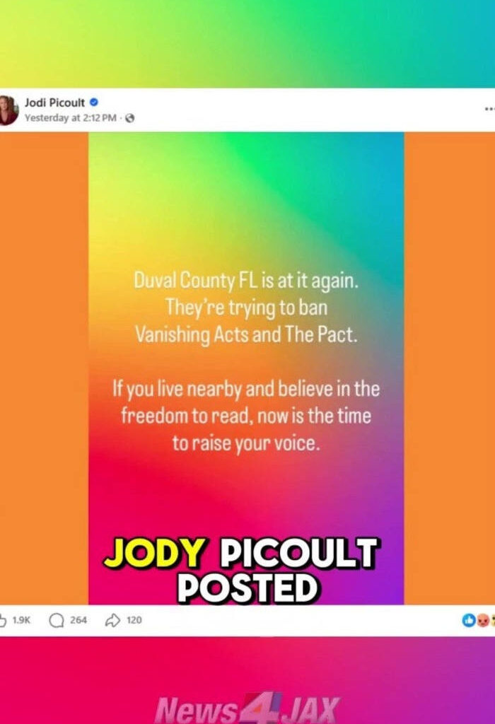 Best-selling author warns followers about book ban effort in Jacksonville schools