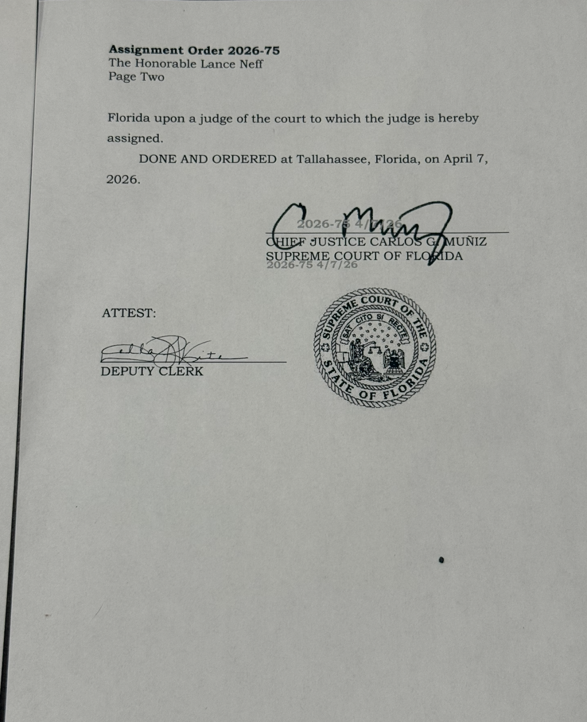 Judge Lance Neff to stay on Ikner case (Page 2)