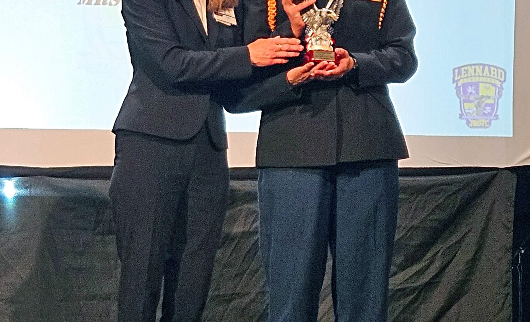 Lennard JROTC Recognizes Senior Isabela Stitt As Cadet Of The Year