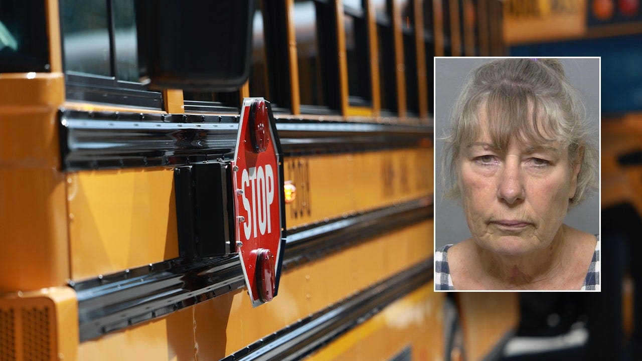 Florida bus driver charged with child neglect after train clips school bus