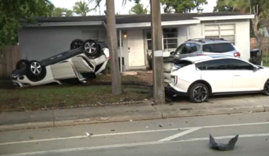 Police chase ends in rollover crash in Fort Lauderdale – NBC 6 South Florida