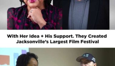 With her idea and his support, they created Jacksonville's largest film festival