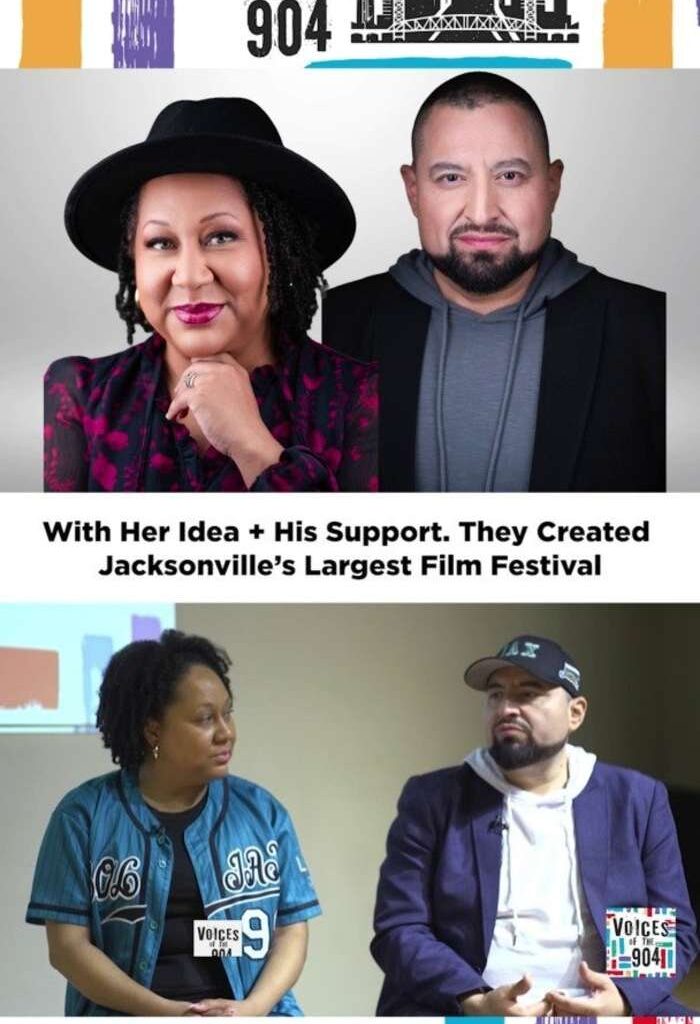 With her idea and his support, they created Jacksonville's largest film festival