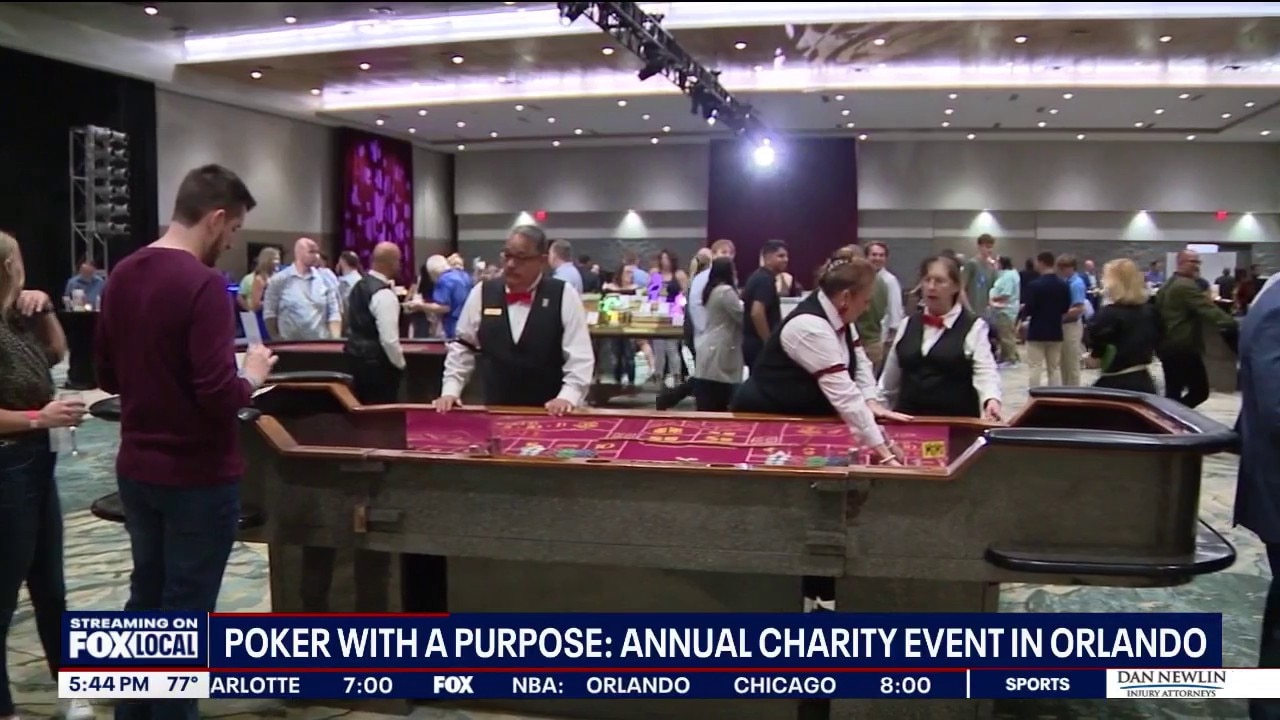 Celebrity poker tournament raising funds for children with disabilities