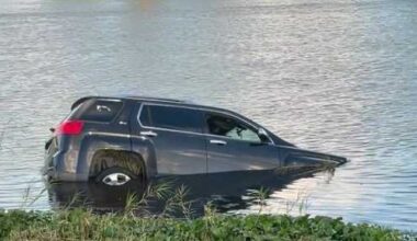 Officials investigate vehicle crash in canal at Florida park