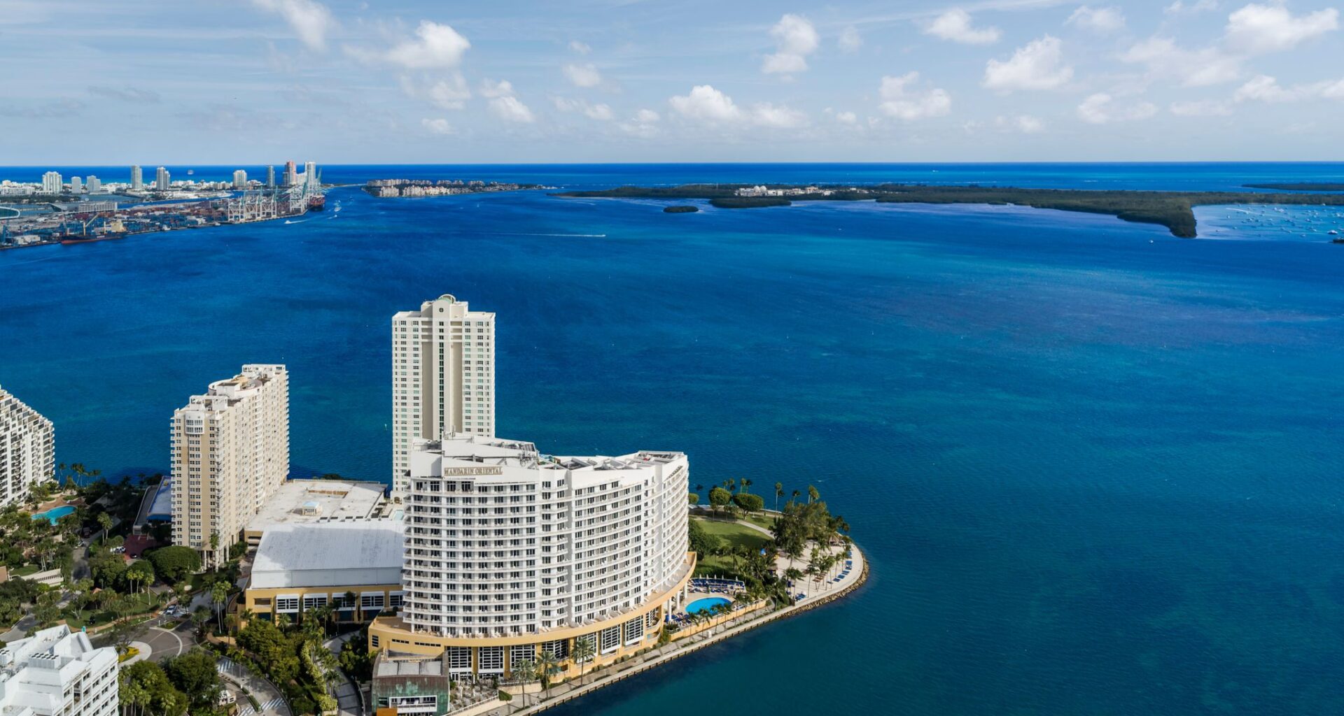 A 23-story Miami hotel is set for implosion on a human-made island near downtown