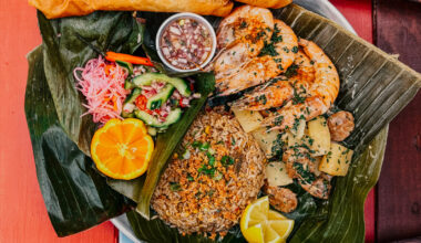 Lucky Tigre Seafood Boil at Cheeky’s
