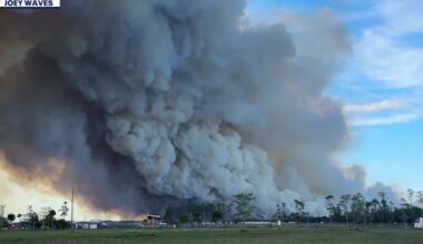 South Florida crews battle 1,500-acre wildfire near Alligator Alley