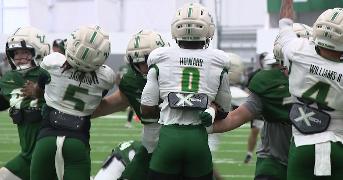 USF linebacker Grayson 'Pup' Howard embraces fresh start after 2 years as a Florida Gator