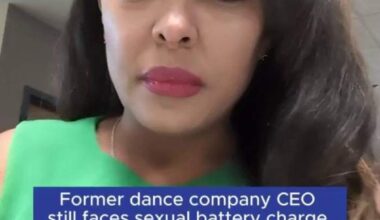 Former dance company CEO still faces sexual battery charge after one count dropped