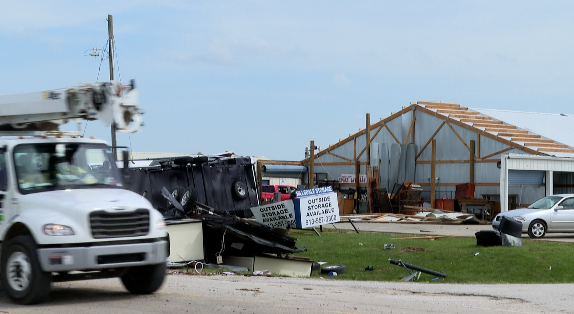 Hillsdale Tornado Damage