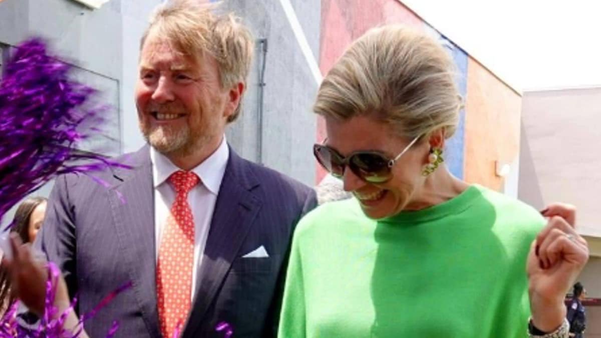 Queen Máxima charms students during Miami visit