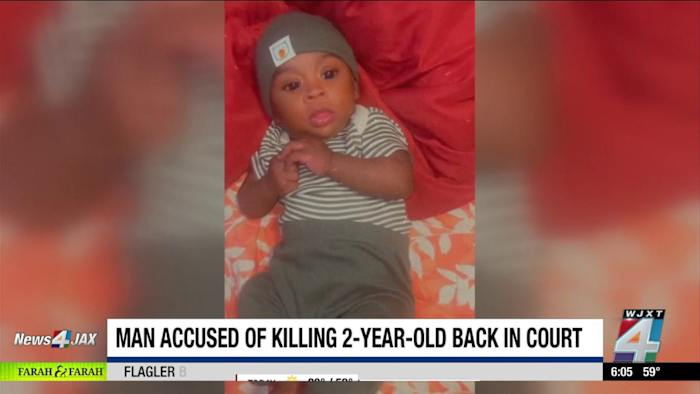 Jacksonville man accused of fatally shooting 2-year-old boy returns to court