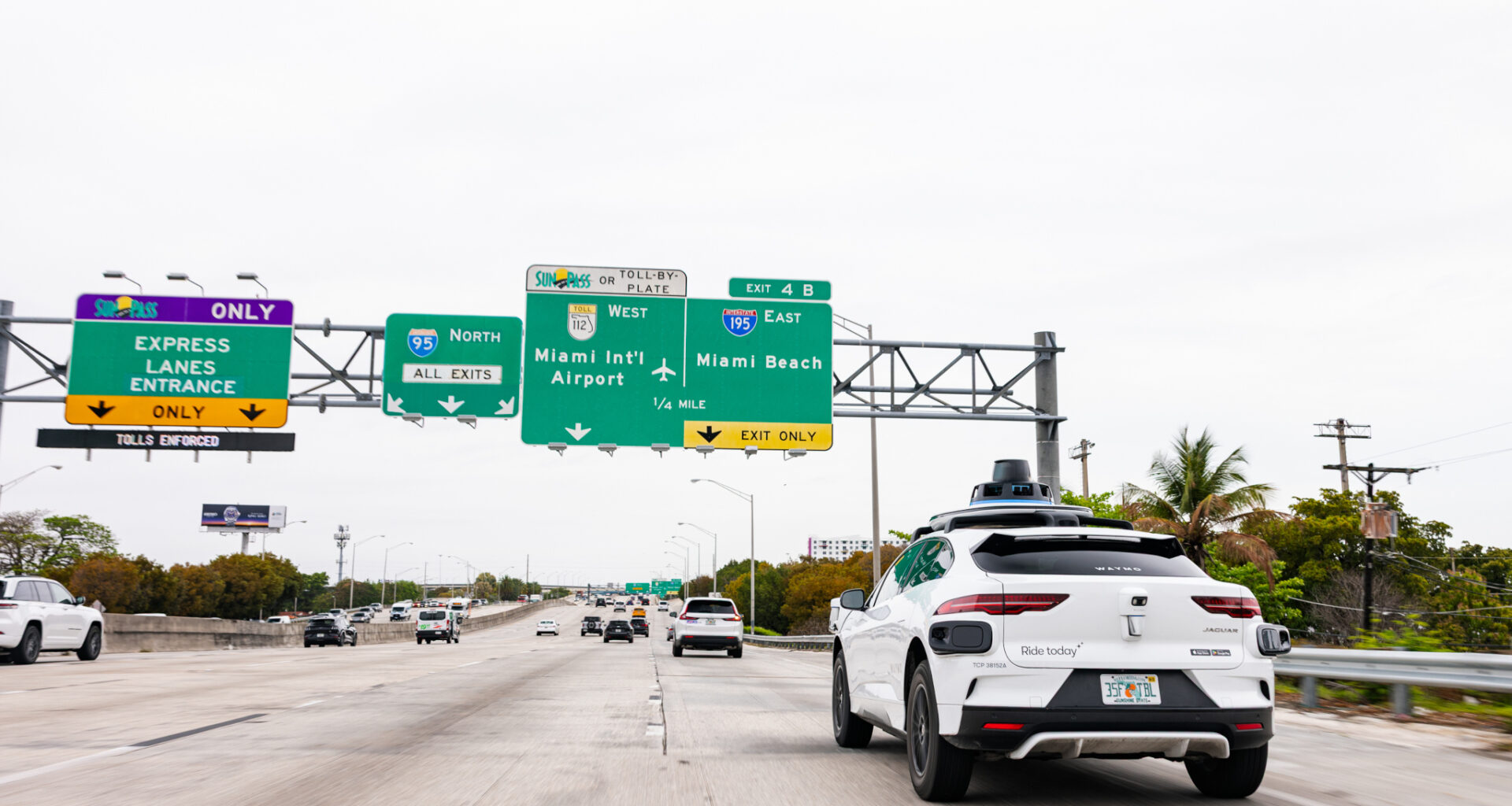 Waymos Can Now Drive on the Highway in Miami