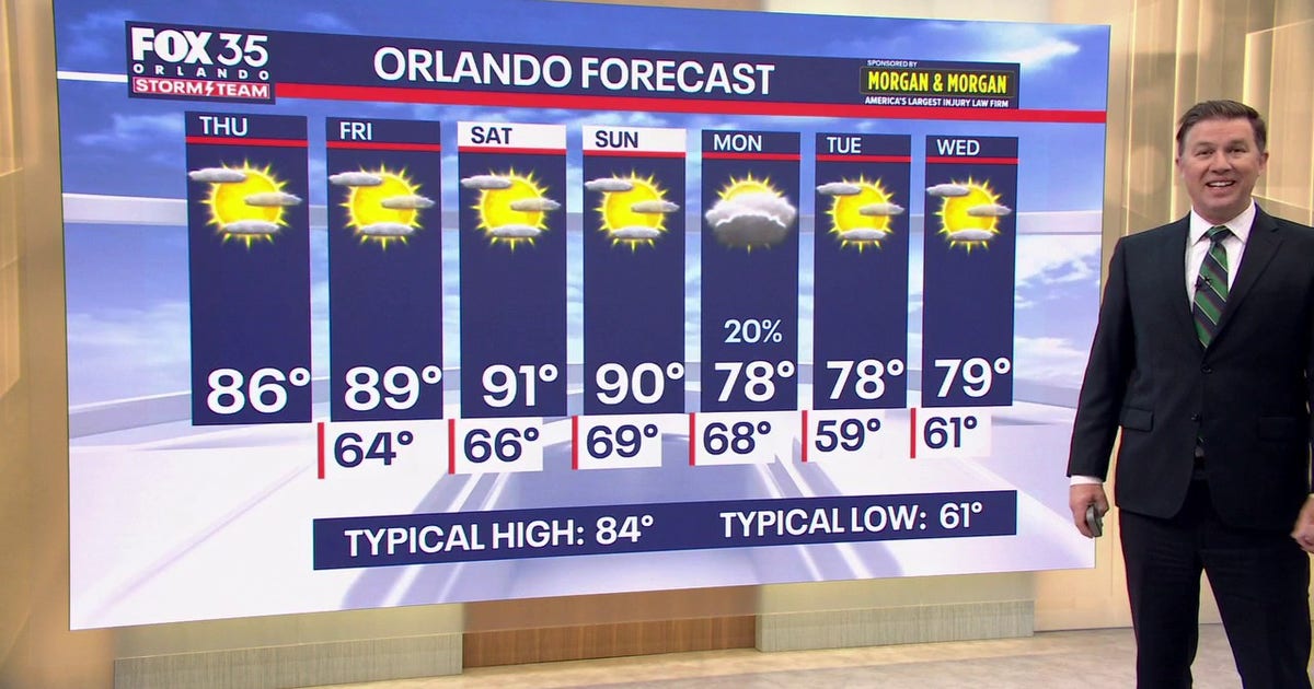 Orlando Weather: Warm, dry weather continues, fire danger rises