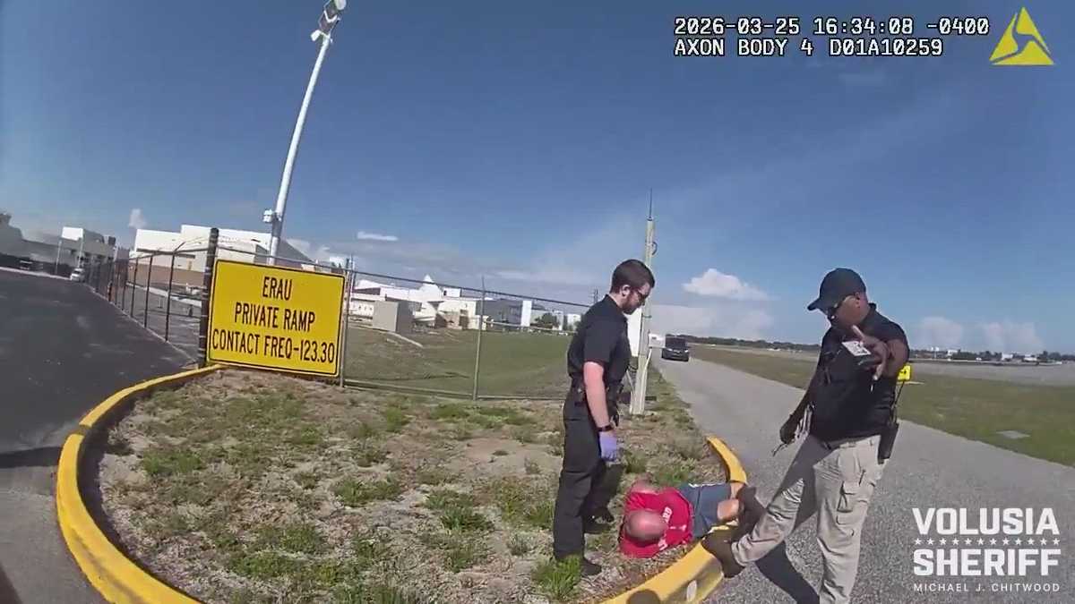 Man accused of peeing on Florida airport taxiway indicted by federal grand jury